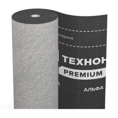 Гидро-ветрозащитная мембрана ТЕХНОНИКОЛЬ Альфа Топ диффузионная Гидро-ветрозащитная мембрана ТЕХНОНИКОЛЬ Альфа Топ диффузионная