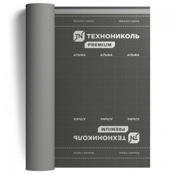 Гидро-ветрозащитная мембрана ТЕХНОНИКОЛЬ Альфа Вент 130 диффузионная Гидро-ветрозащитная мембрана ТЕХНОНИКОЛЬ Альфа Вент 130 диффузионная