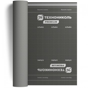 Гидро-ветрозащитная мембрана ТЕХНОНИКОЛЬ Альфа Вент 150 диффузионная Гидро-ветрозащитная мембрана ТЕХНОНИКОЛЬ Альфа Вент 150 диффузионная
