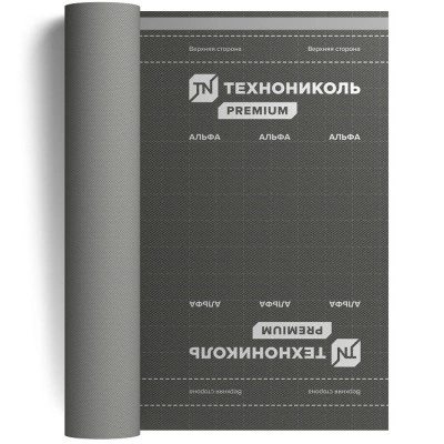 Гидро-ветрозащитная мембрана ТЕХНОНИКОЛЬ Альфа Вент 150 диффузионная Гидро-ветрозащитная мембрана ТЕХНОНИКОЛЬ Альфа Вент 150 диффузионная