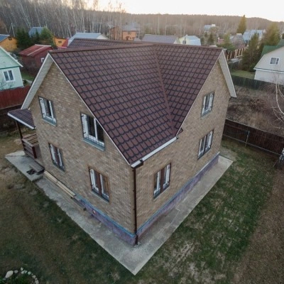 Рулонная черепица ТЕХНОНИКОЛЬ Architect Классическая коричневая 8х1 м 8 м2 Рулонная черепица ТЕХНОНИКОЛЬ Architect Классическая коричневая 8х1 м 8 м2