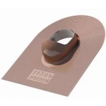 Проходной элемент ТЕХНОНИКОЛЬ Shinglas D110/160 мм 553х482 мм коричневый