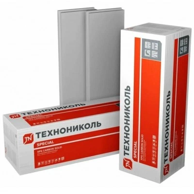 Теплоизоляция ТЕХНОНИКОЛЬ Carbon Solid 500 тип А 2400х600х100 мм 4 плиты Теплоизоляция ТЕХНОНИКОЛЬ Carbon Solid 500 тип А 2400х600х100 мм 4 плиты